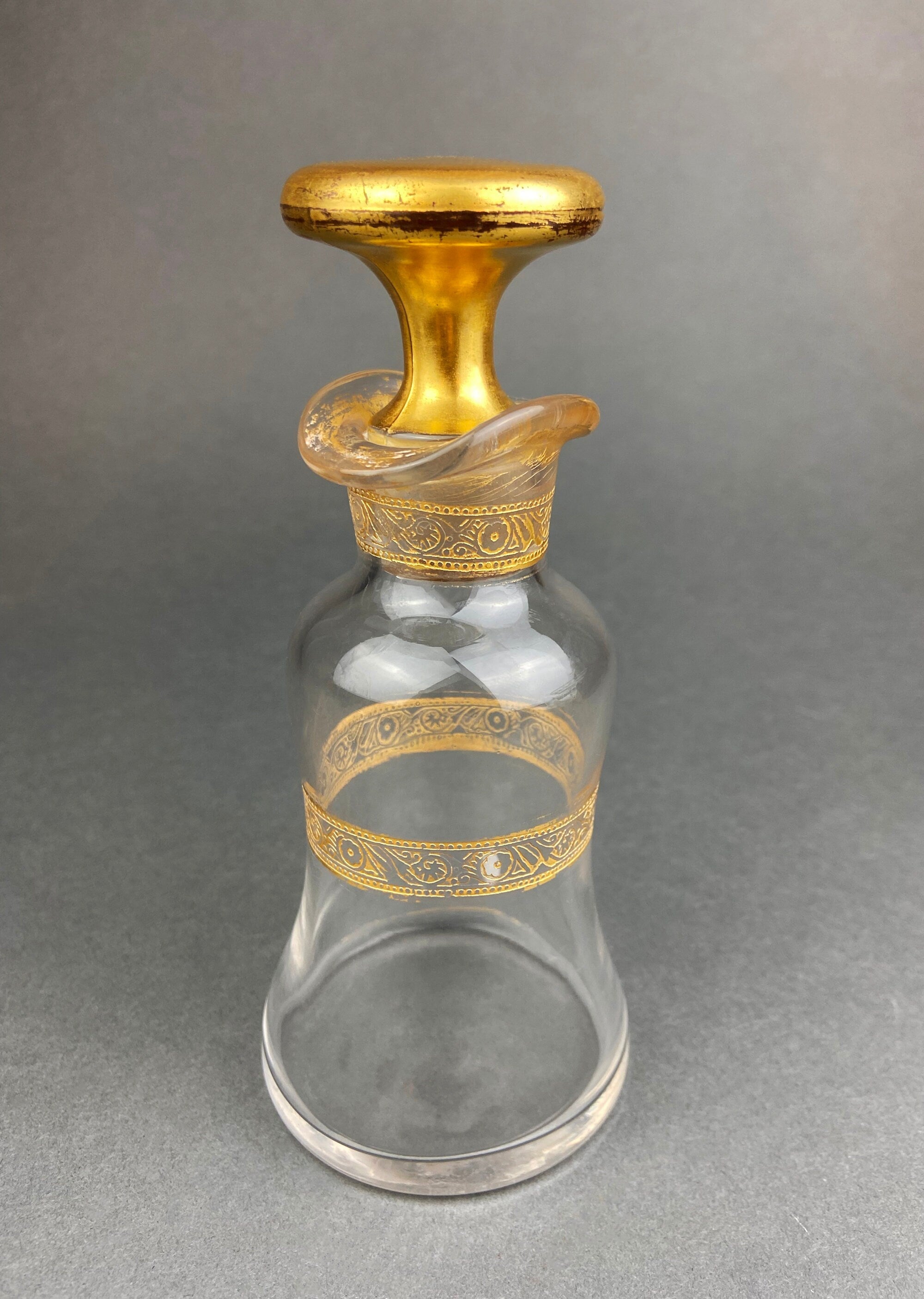 Antique Apothecary Perfume Bottles. Set of 2 Victorian Rose Water Bottles. Beautifully Detailed Collectible Bottles. Vintage Gifts.