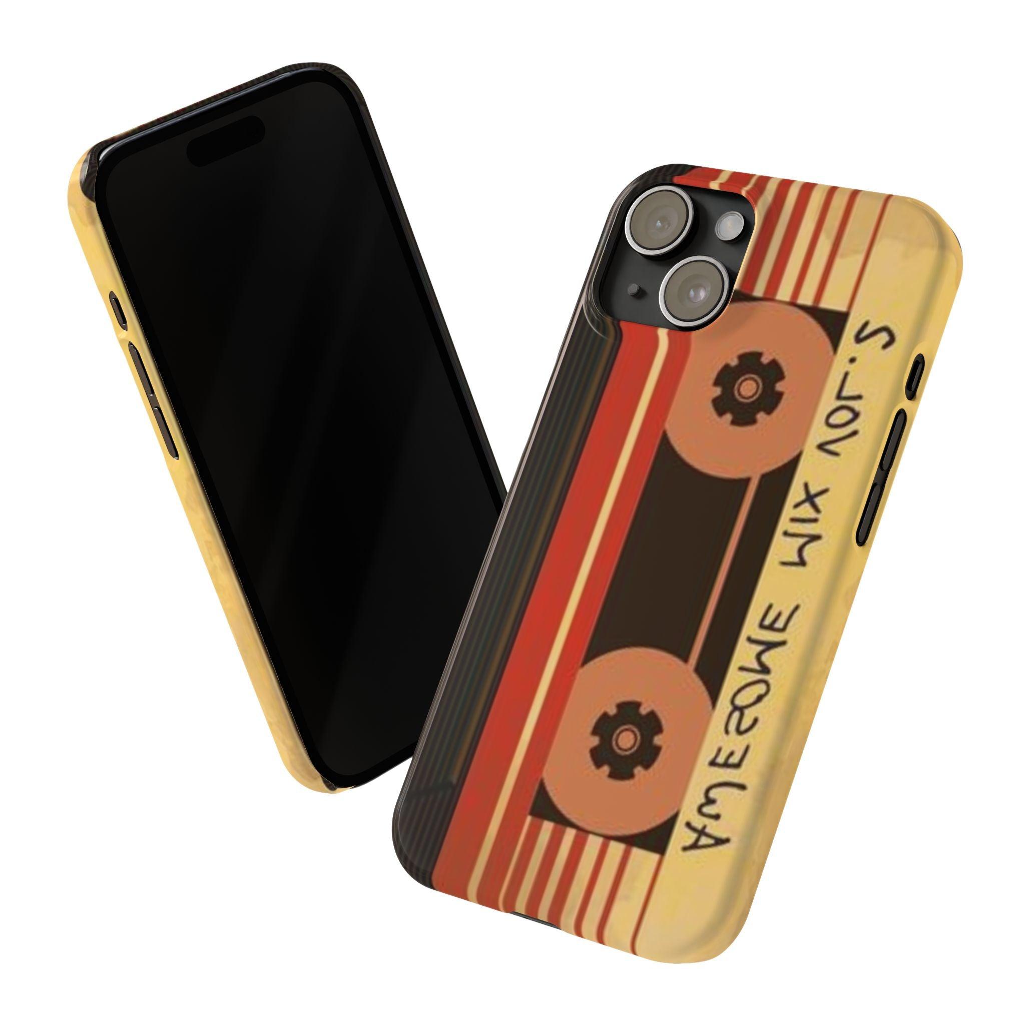 Cassette Tape Nostalgia: A Phone Cover for Vintage Music Lovers