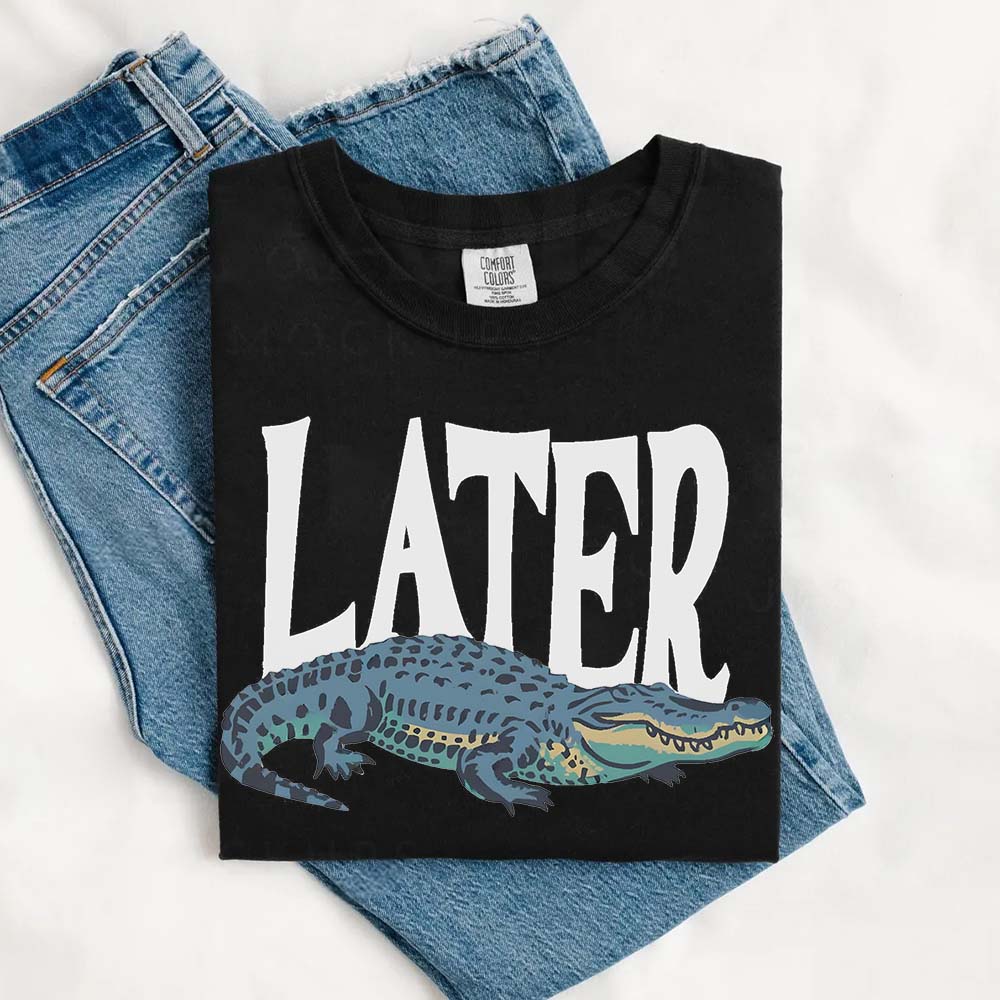 Comfort Colors Later Gator Vintage 90s T-Shirt