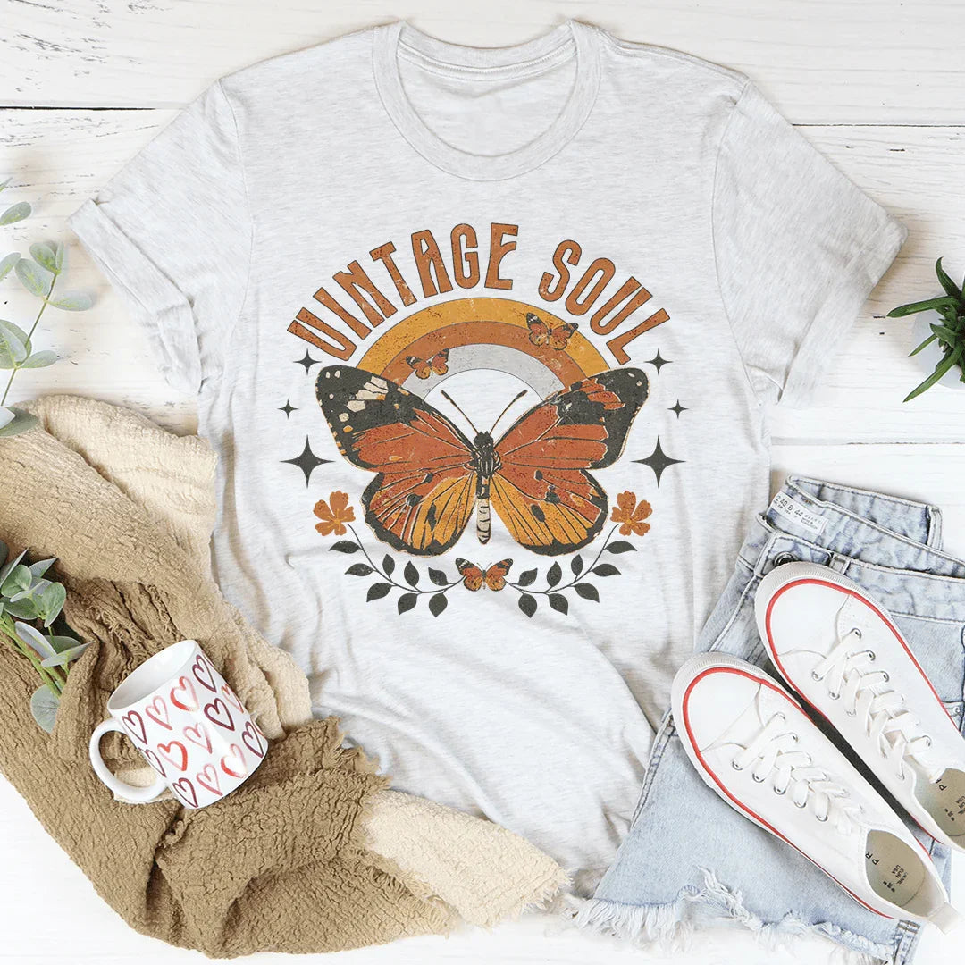 Vintage Soul Butterfly Tee